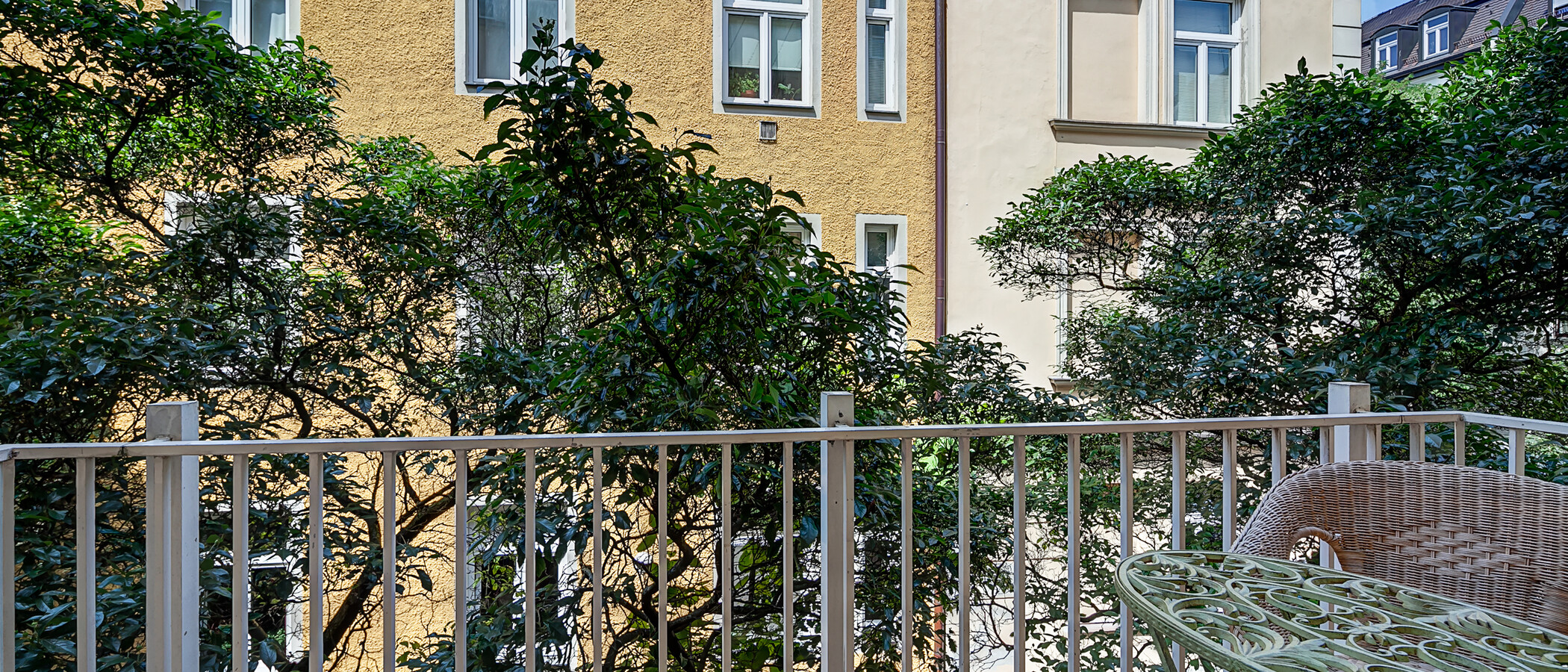 apartamento München Schwabing (links der Leopoldstraße) 02 balcón 1797