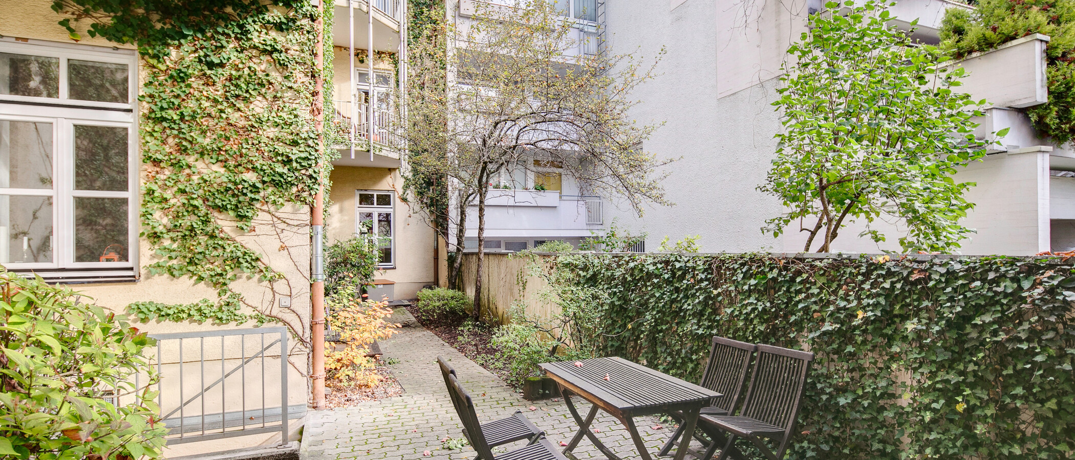 apartamento München Schwabing (links der Leopoldstraße) 01 patio  1797