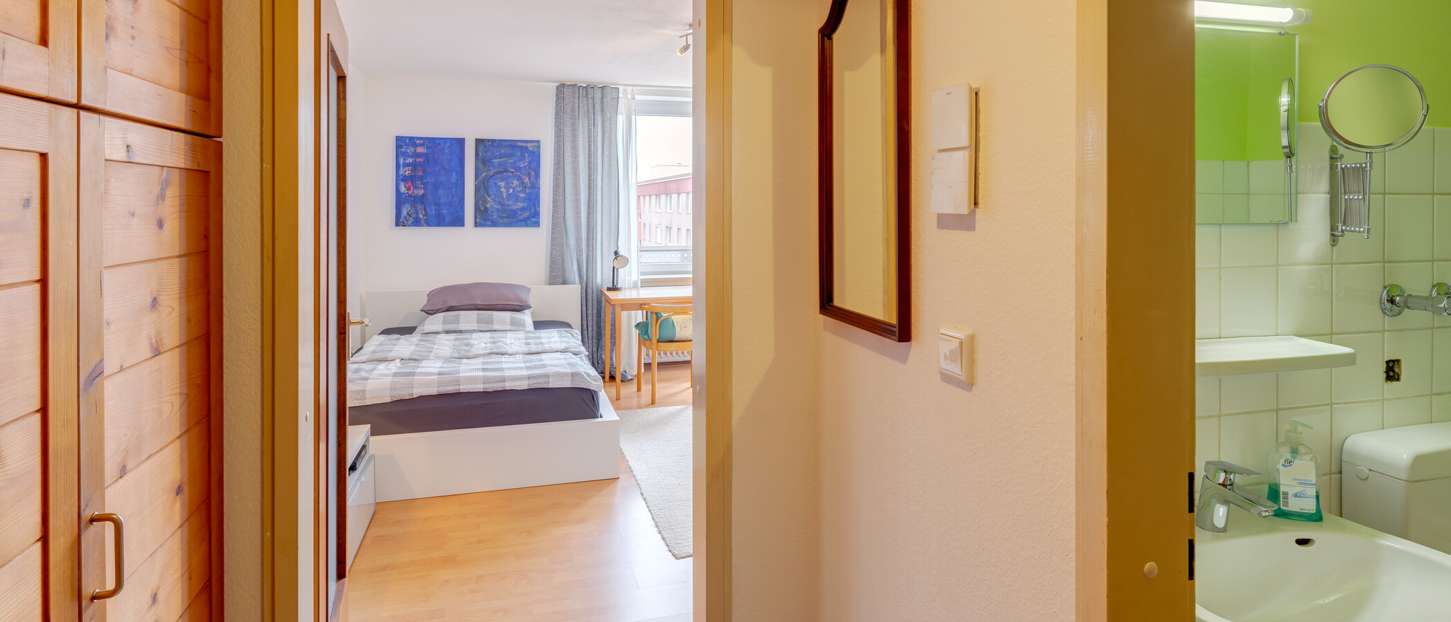 apartamento München Obersendling 01 pasillo 1866