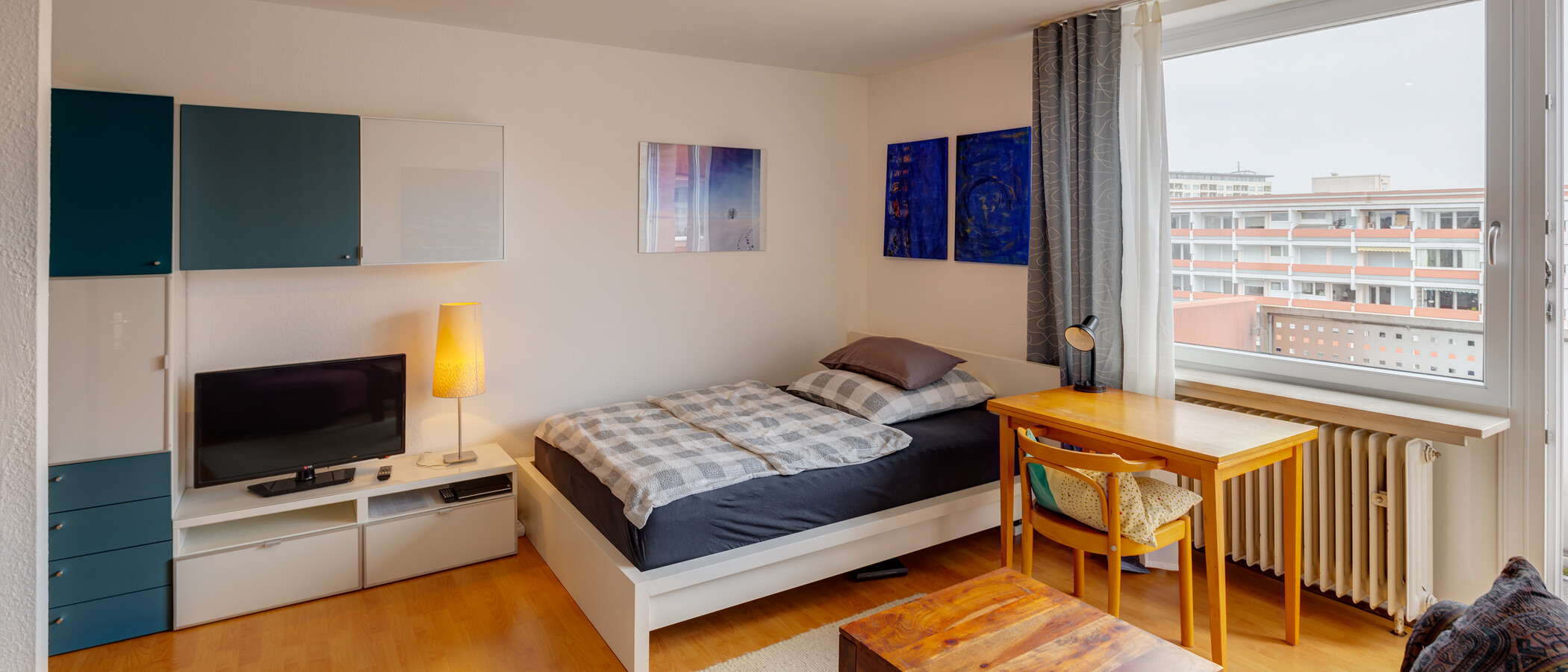 apartamento München Obersendling 01 zona de dormir 1866