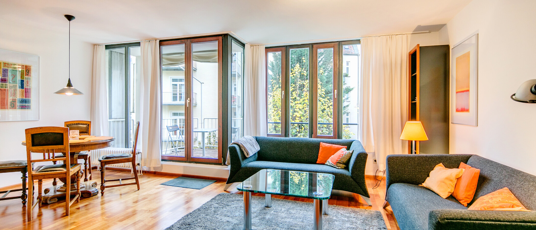 apartamento München Schwabing (rechts der Leopoldstraße) 01 salón 1976