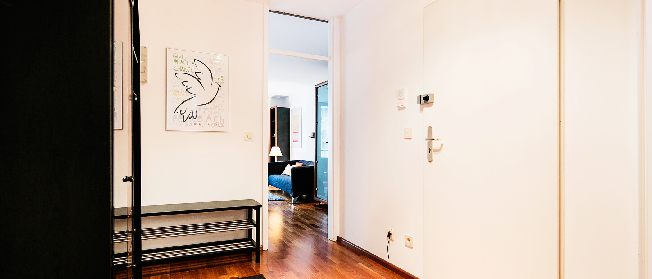 apartamento München Schwabing (rechts der Leopoldstraße) 01 pasillo 1976