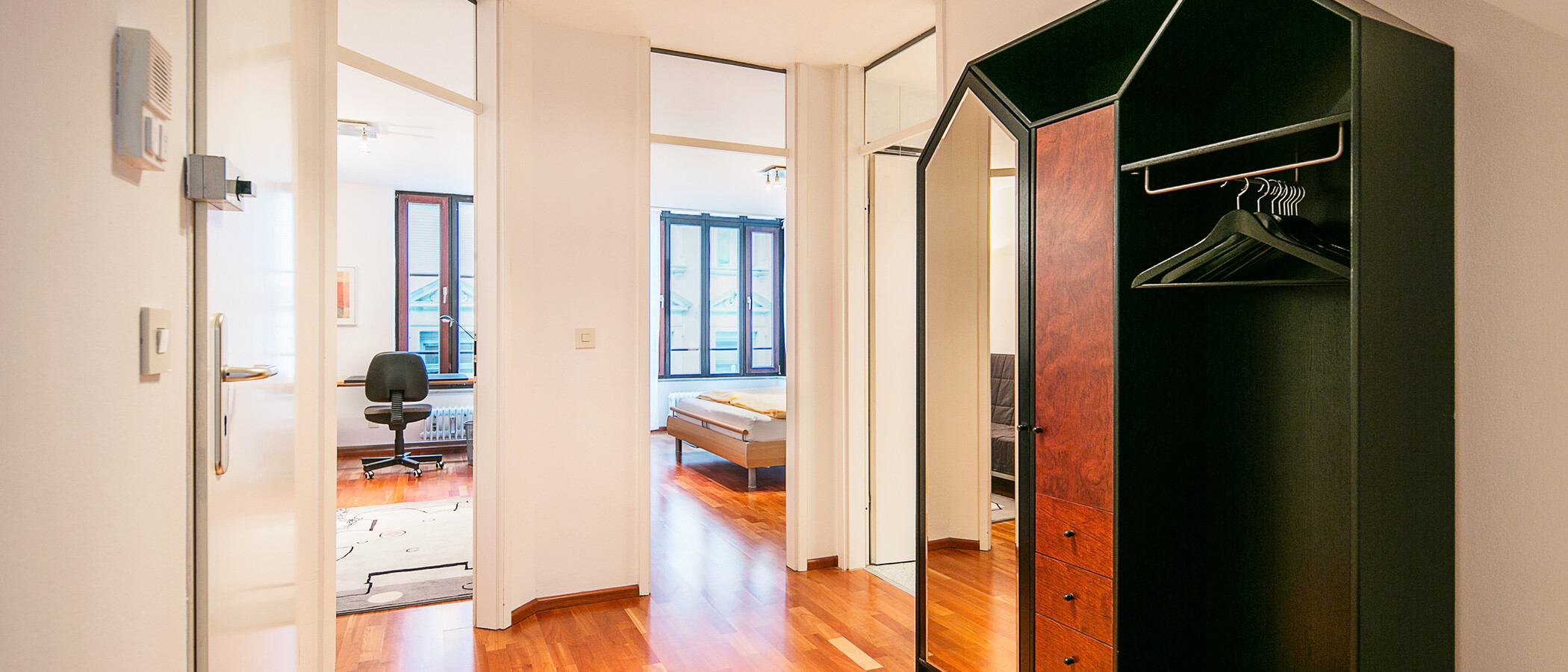 apartamento München Schwabing (rechts der Leopoldstraße) 03 pasillo 1976