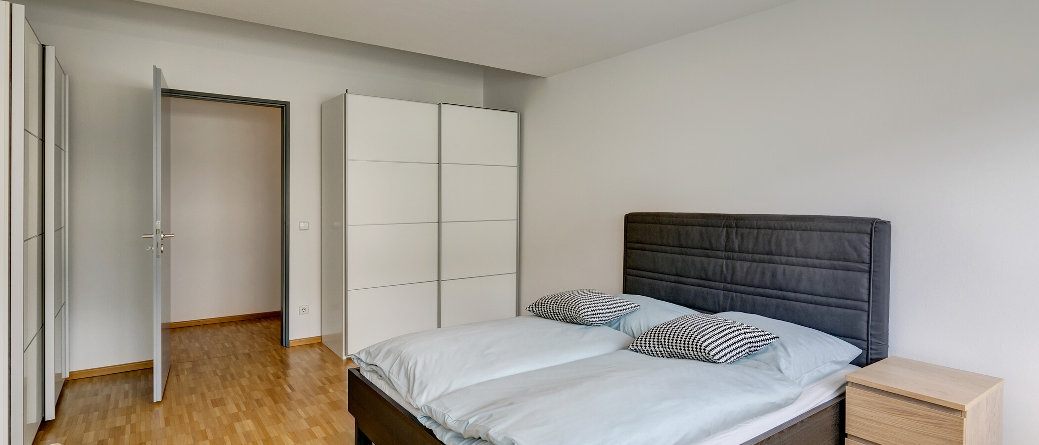 ático con terraza München Maxvorstadt - Museumsviertel 04 dormitorio 2
