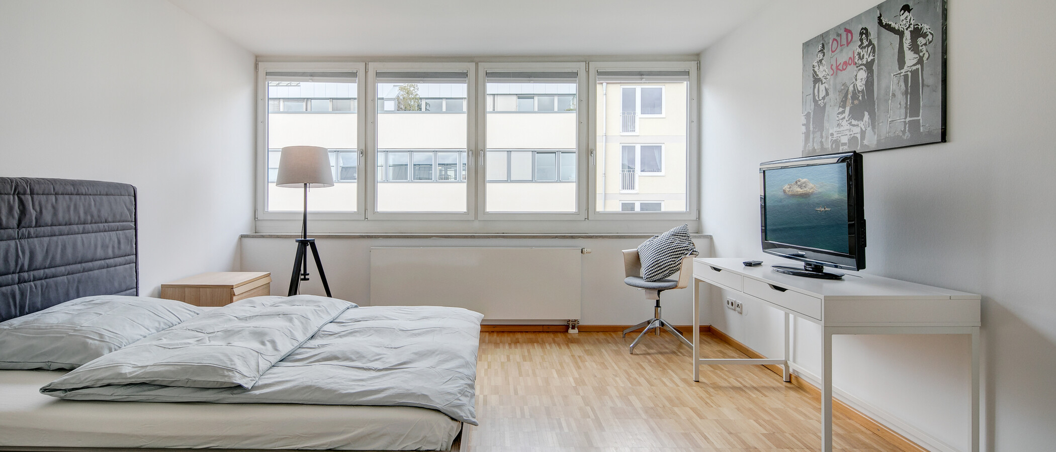 ático con terraza München Maxvorstadt - Museumsviertel 01 2. dormitorio 2