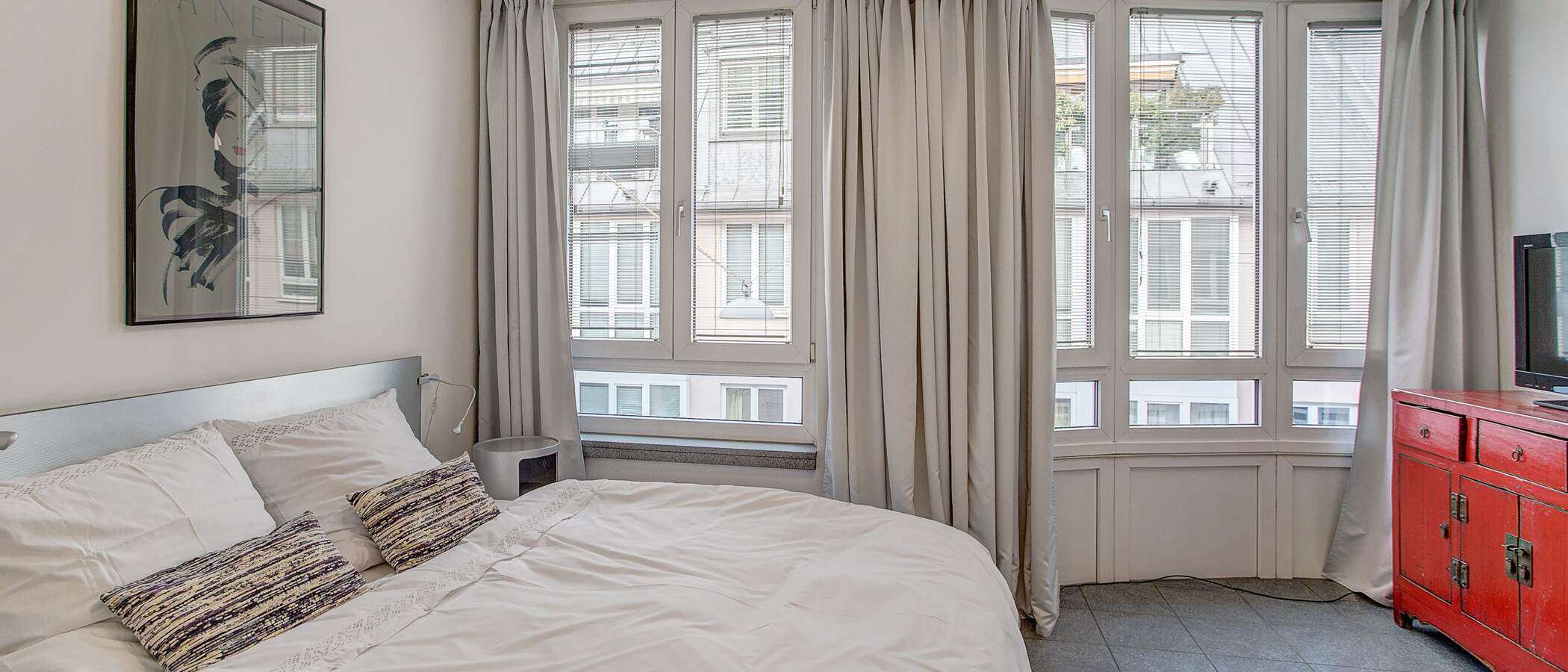 dúplex München Schwabing (rechts der Leopoldstraße) 02 dormitorio 2018