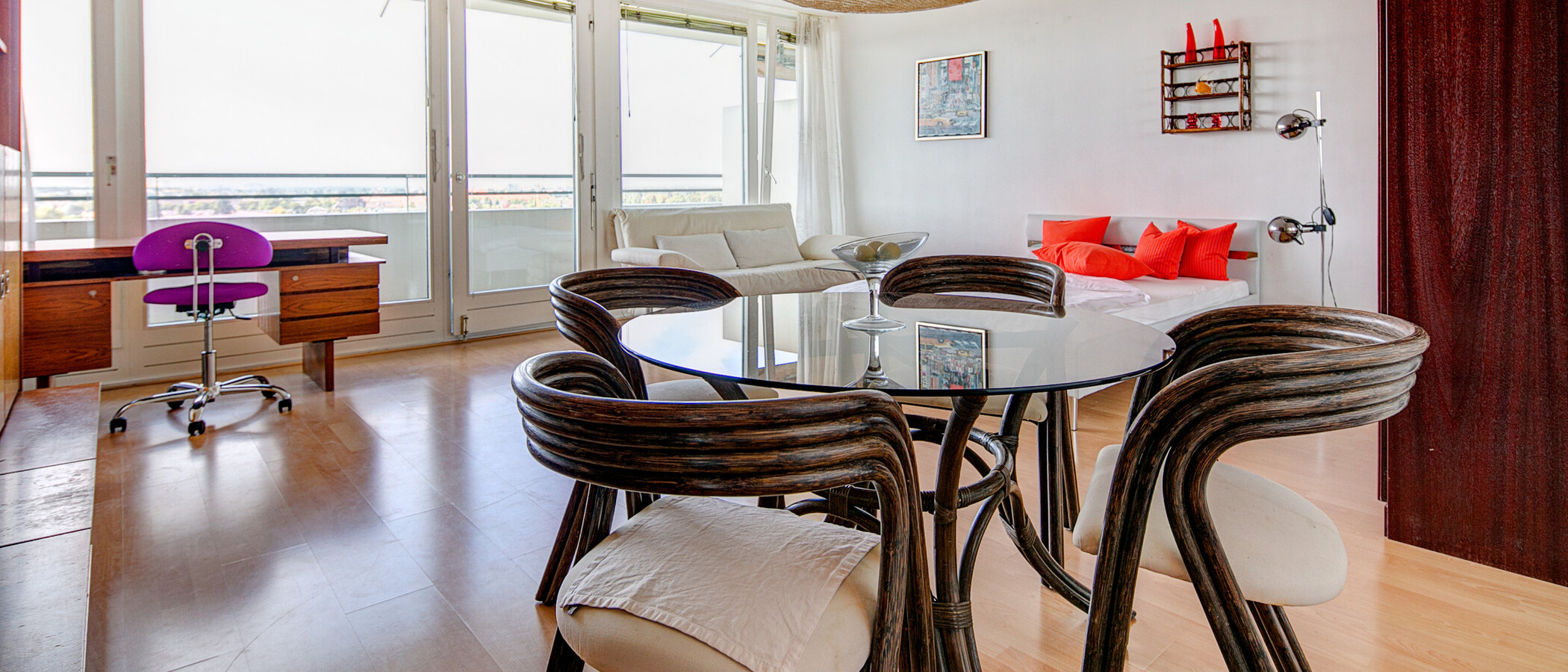 apartamento München Mittersendling 01 salón 2140