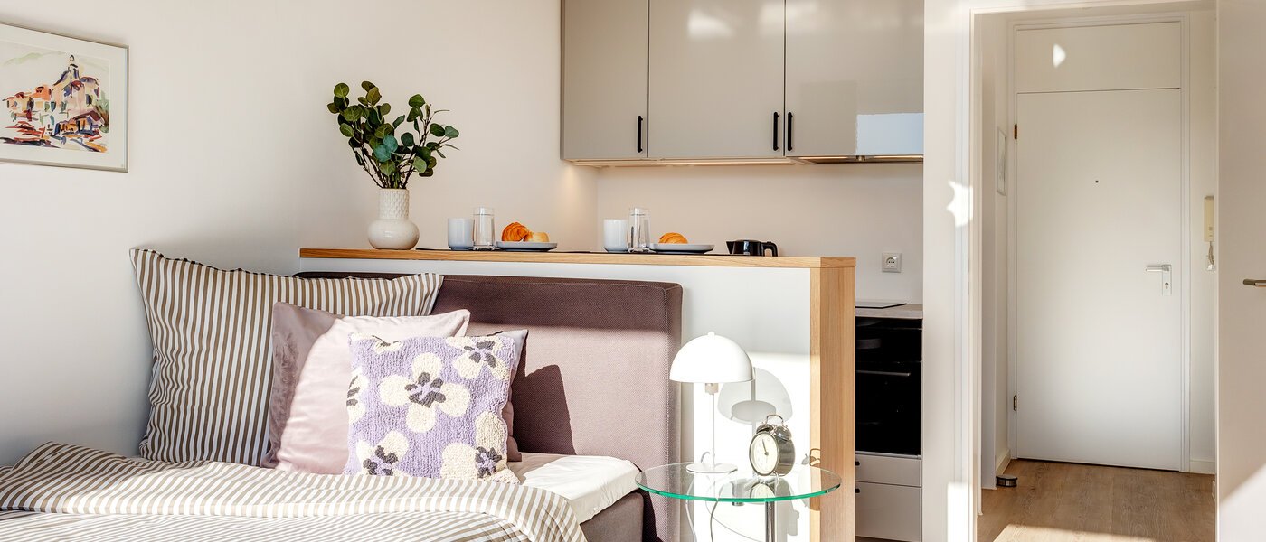 apartamento München Schwabing-Nord (zw. Leopoldstraße & Englischen Garten) 01 zona de dormir 2242