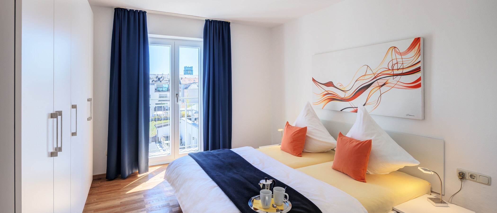 apartamento München Maxvorstadt - Museumsviertel 01 1. dormitorio 2248