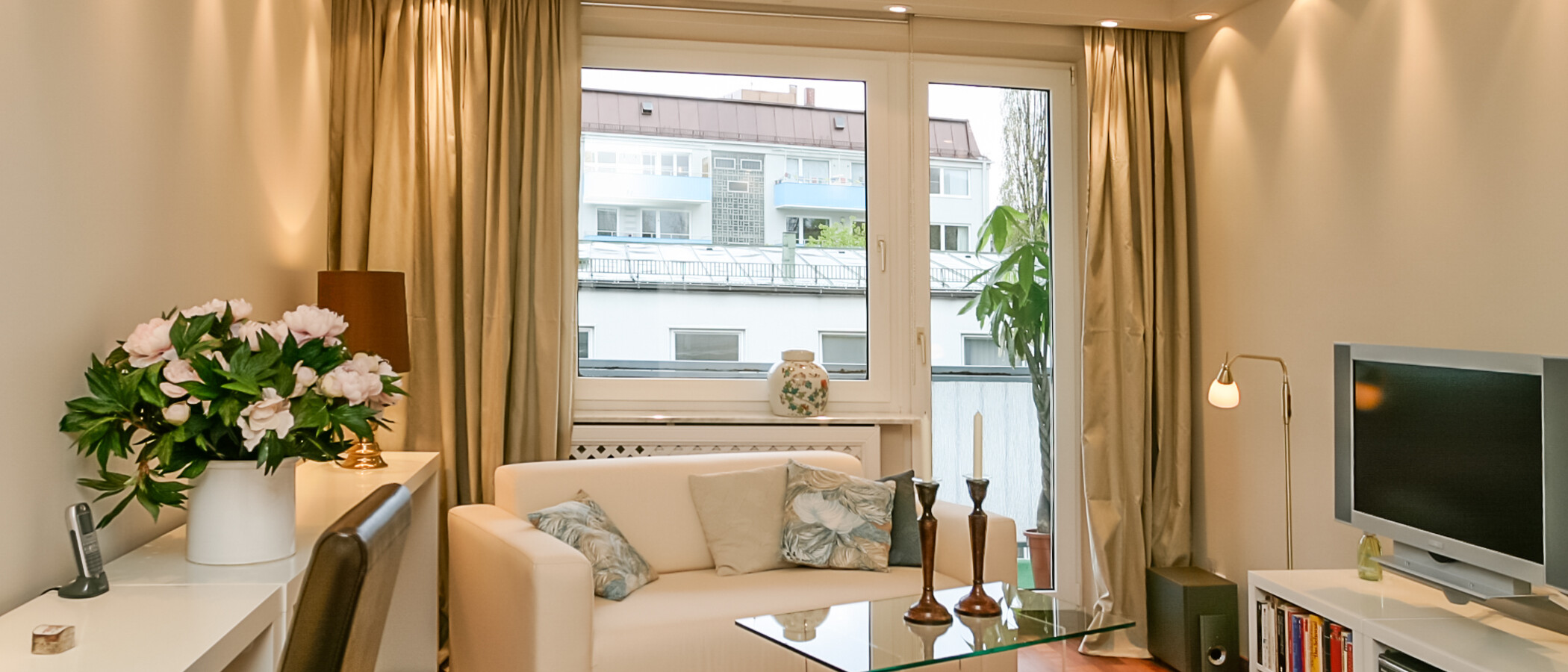apartamento München Schwabing (links der Leopoldstraße) 01 salón 2333