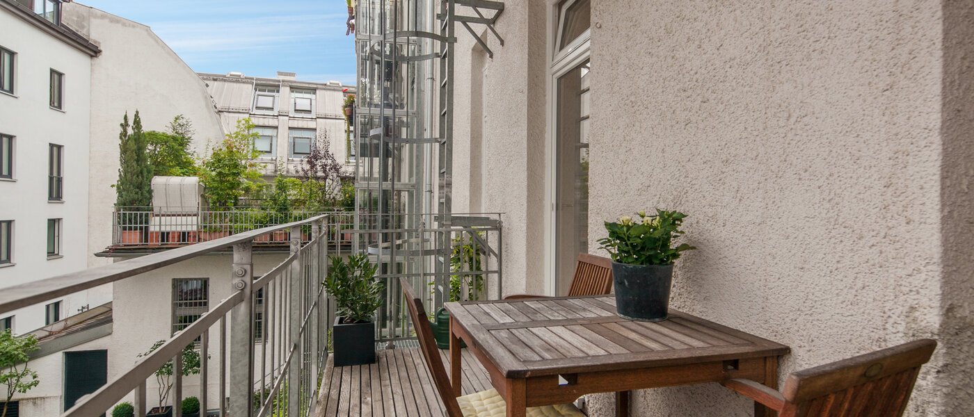 apartamento München Gärtnerplatzviertel 01 balcón 2364
