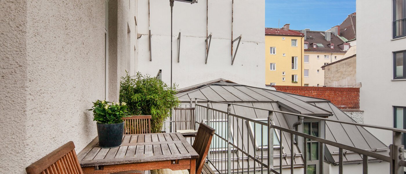 apartamento München Gärtnerplatzviertel 02 balcón 2364