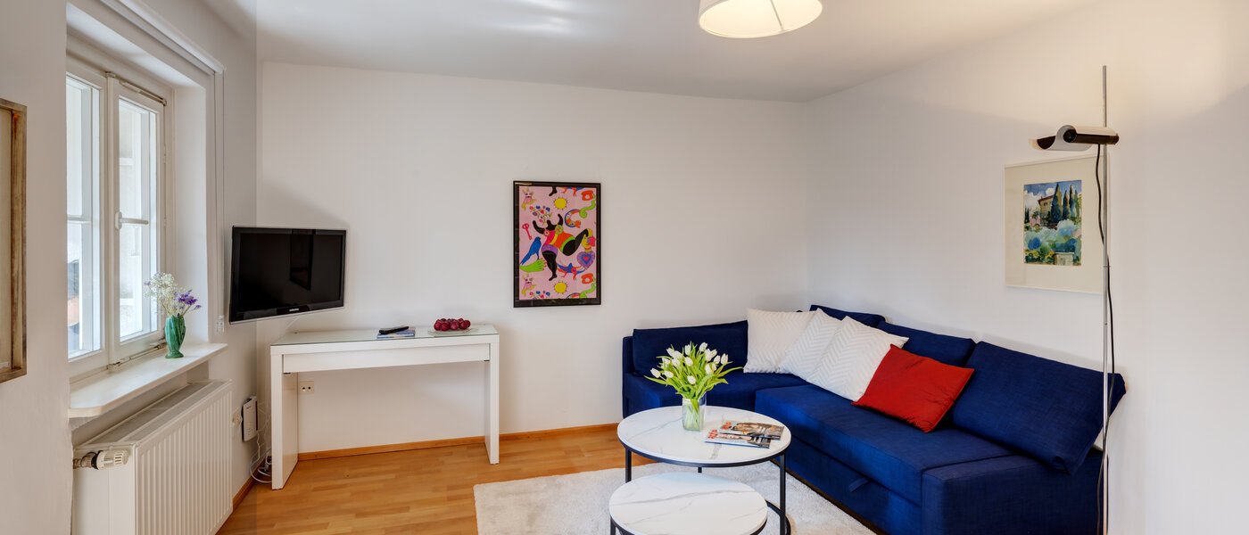 apartamento München Solln 01 sala de estar 2378