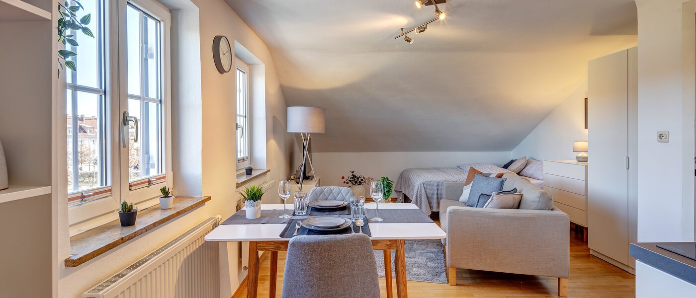 apartamento München Sendling-Westpark 02 zona de día  2380