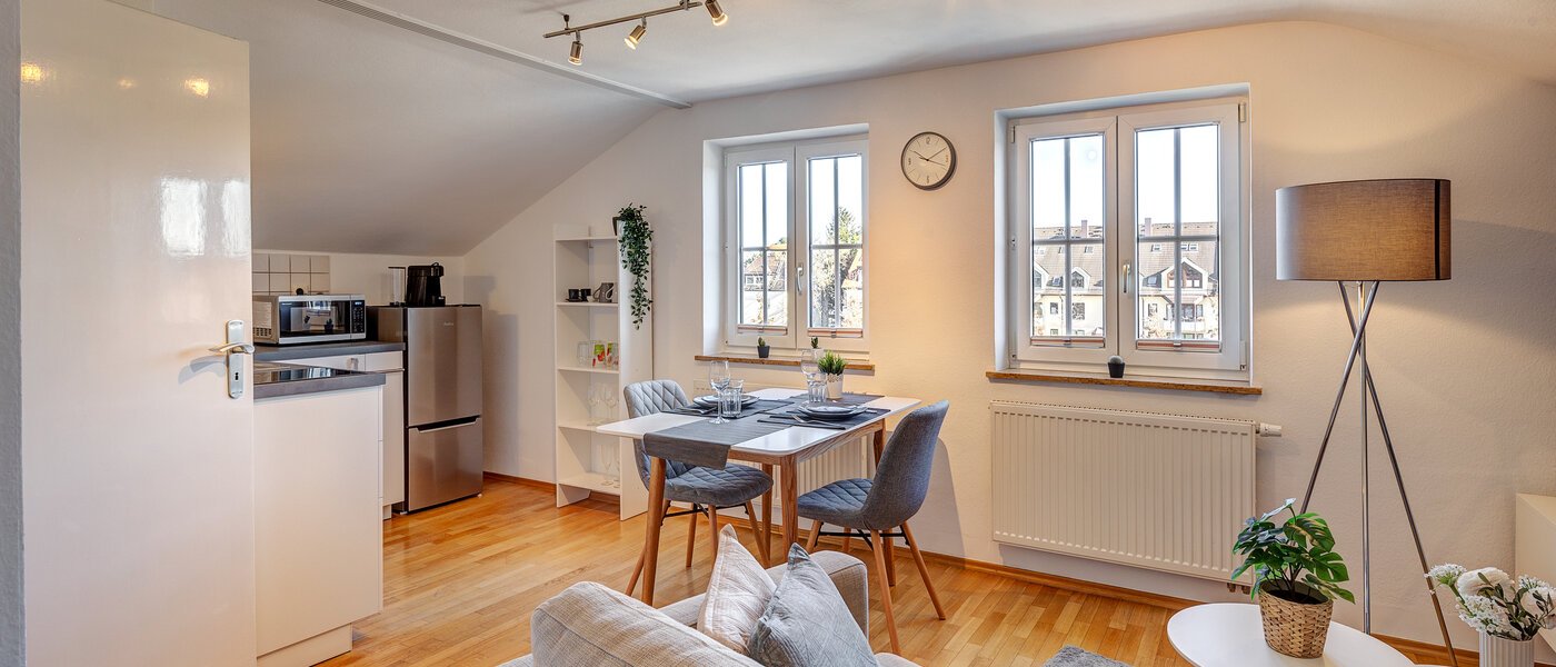 apartamento München Sendling-Westpark 04 zona de día  2380