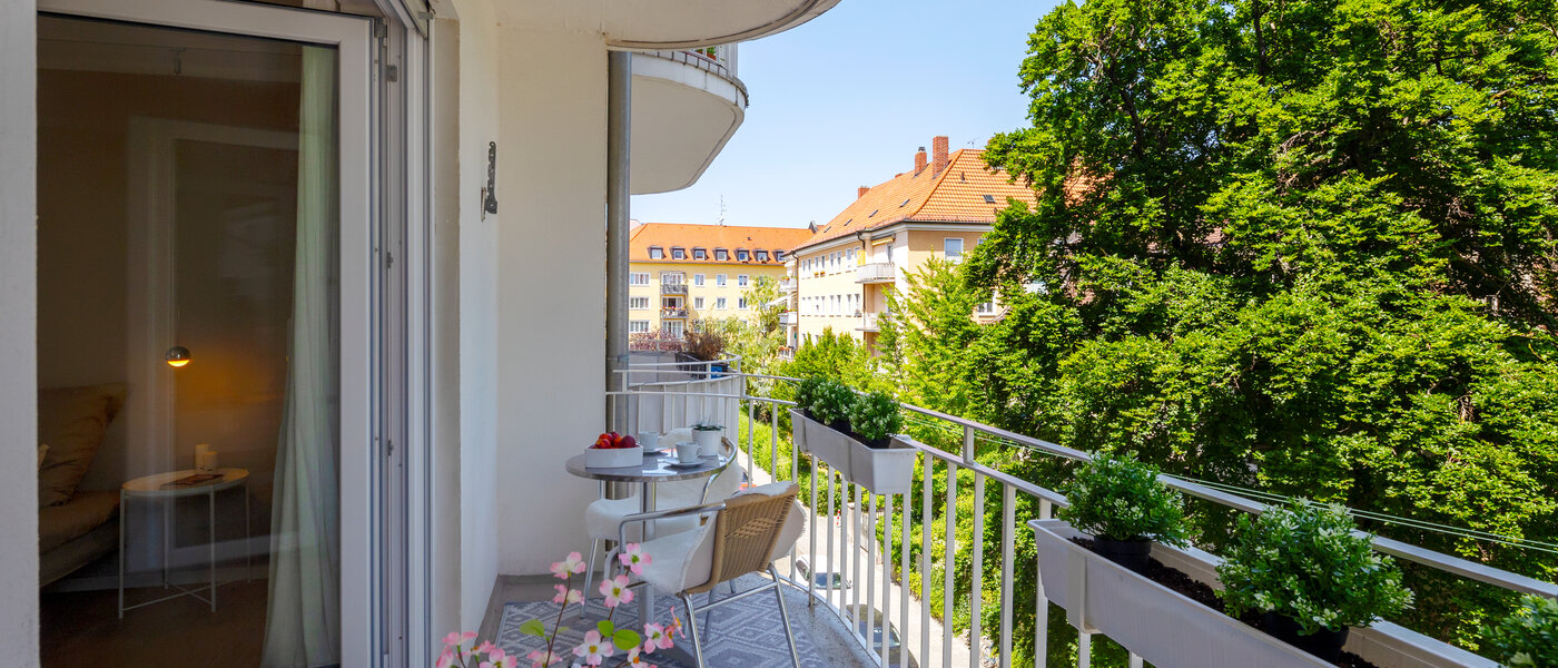 apartamento München Schwabing (links der Leopoldstraße) 02 balcón 2407