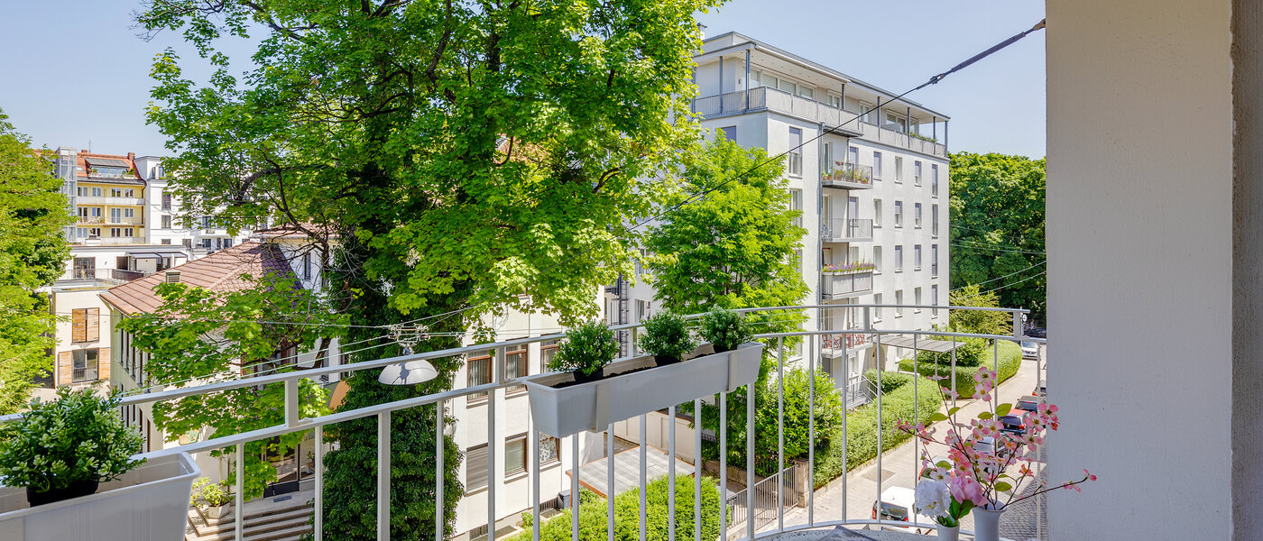 apartamento München Schwabing (links der Leopoldstraße) 04 balcón 2407