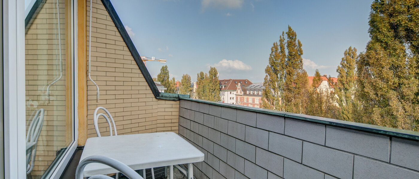 apartamento München Schwabing (rechts der Leopoldstraße) 01 terraza 2486