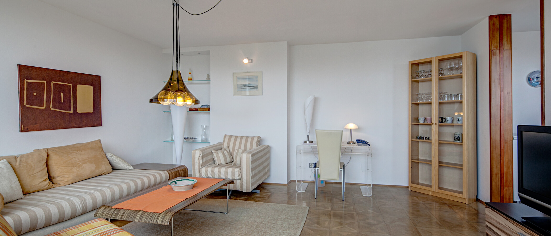 ático con terraza München Maxvorstadt 04 salón 255
