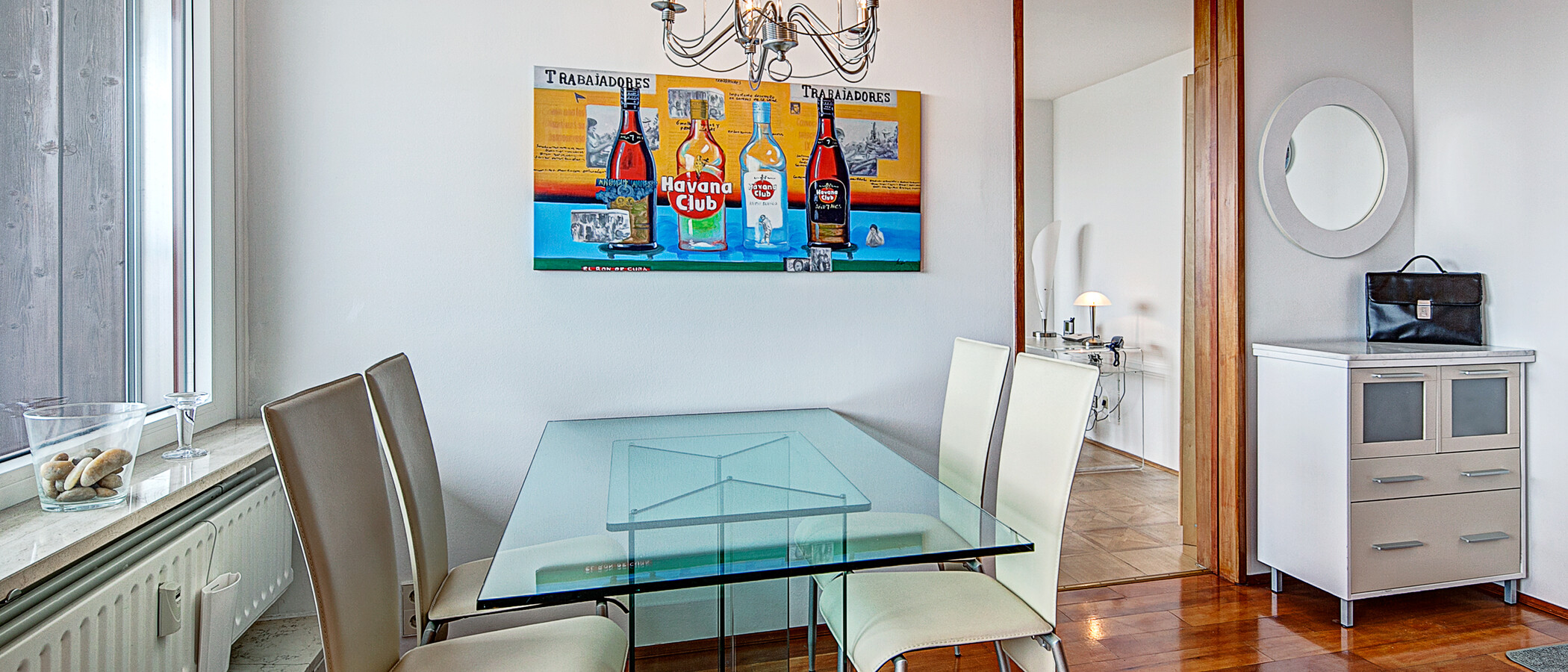 ático con terraza München Maxvorstadt 03 comedor 255