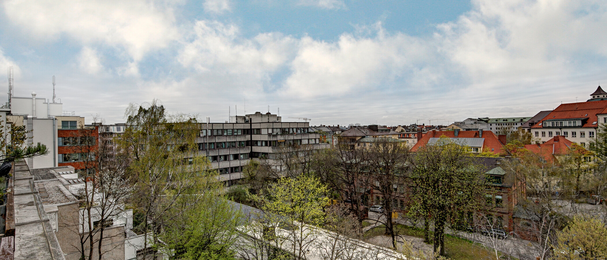 ático con terraza München Maxvorstadt 02 vista 255