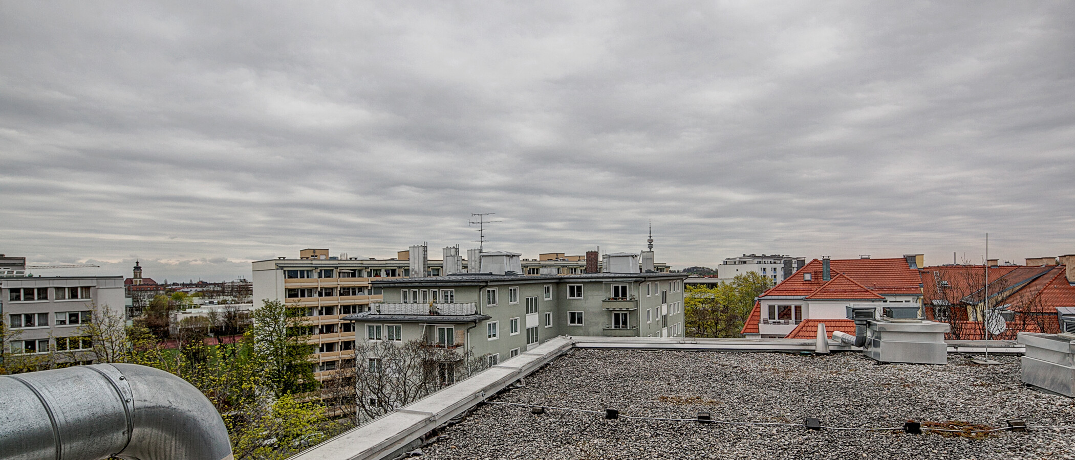 ático con terraza München Maxvorstadt 04 vista 255