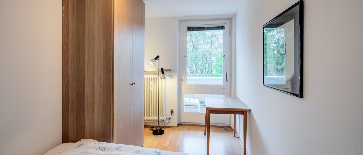 apartamento München Schwabing-Nord (zw. Belgrad- & Leopoldstraße) 03 dormitorio 2635