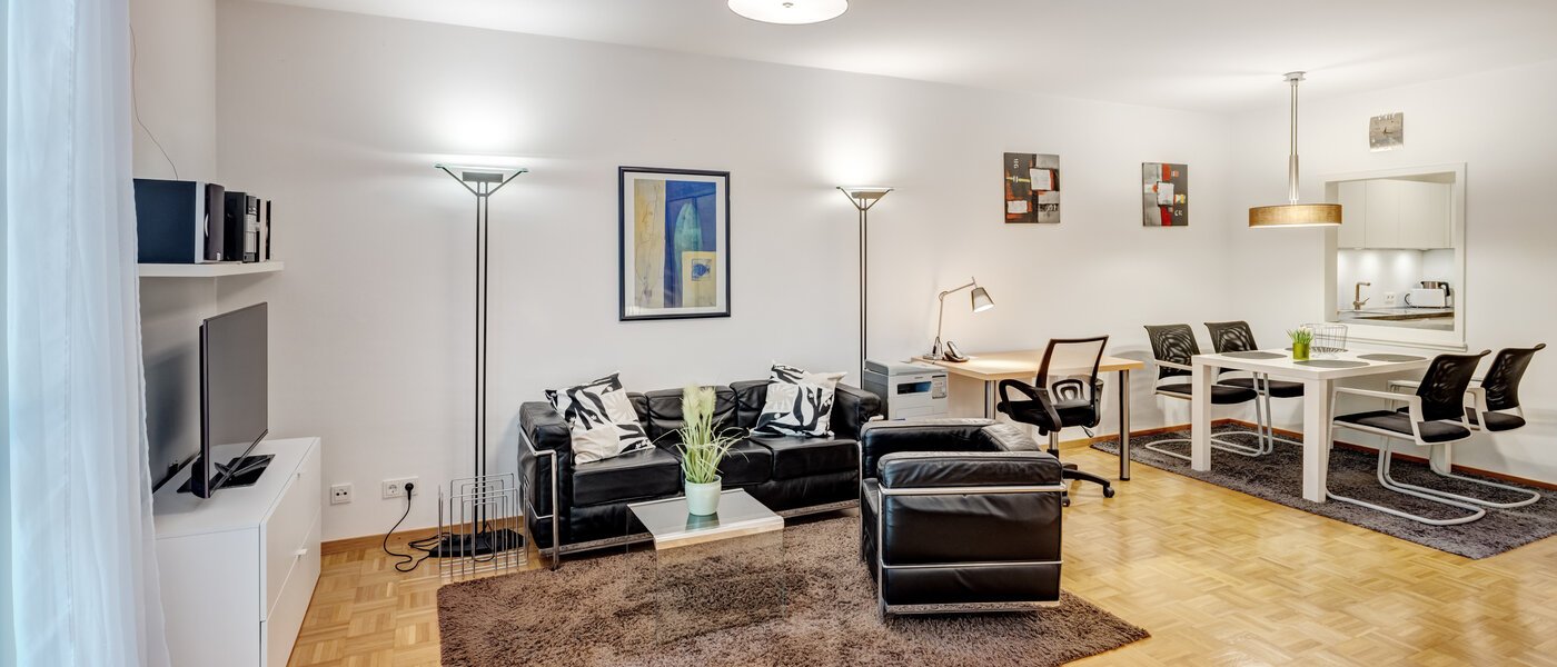 apartamento München Harlaching 02 zona de día  2673