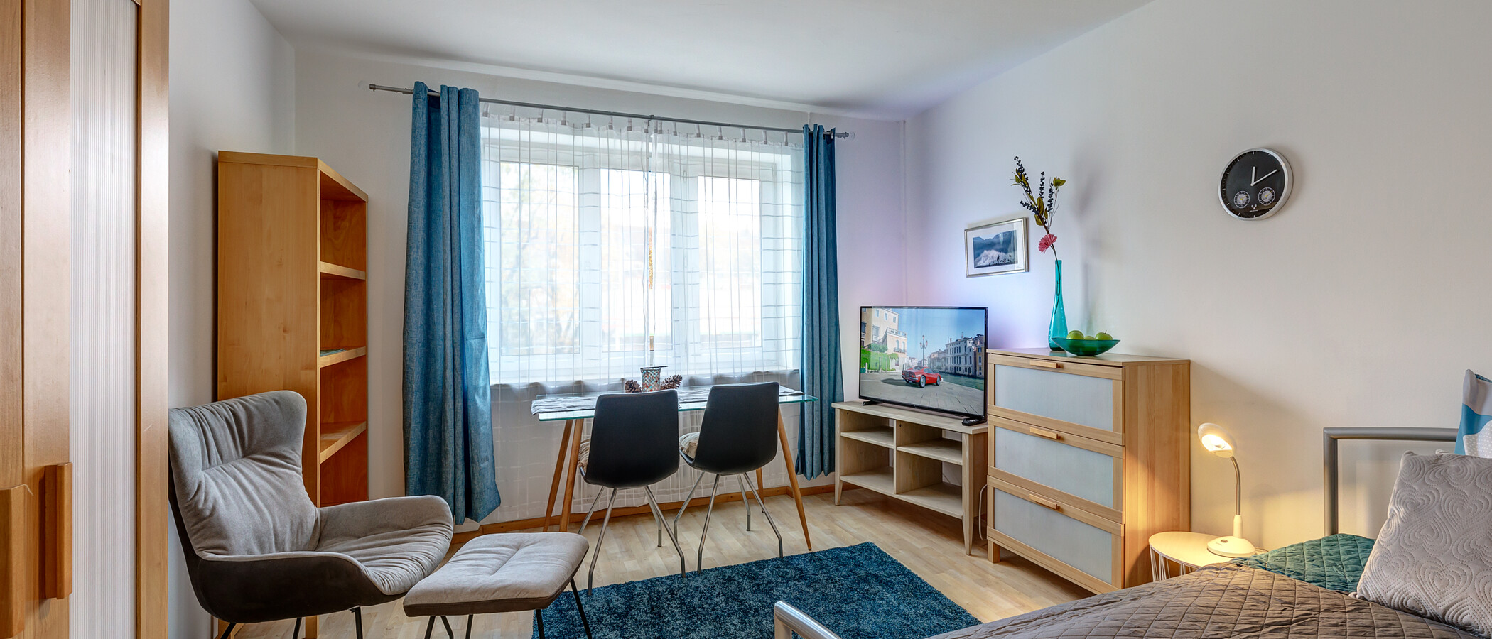 apartamento München Neuhausen 03 zona de día  2682