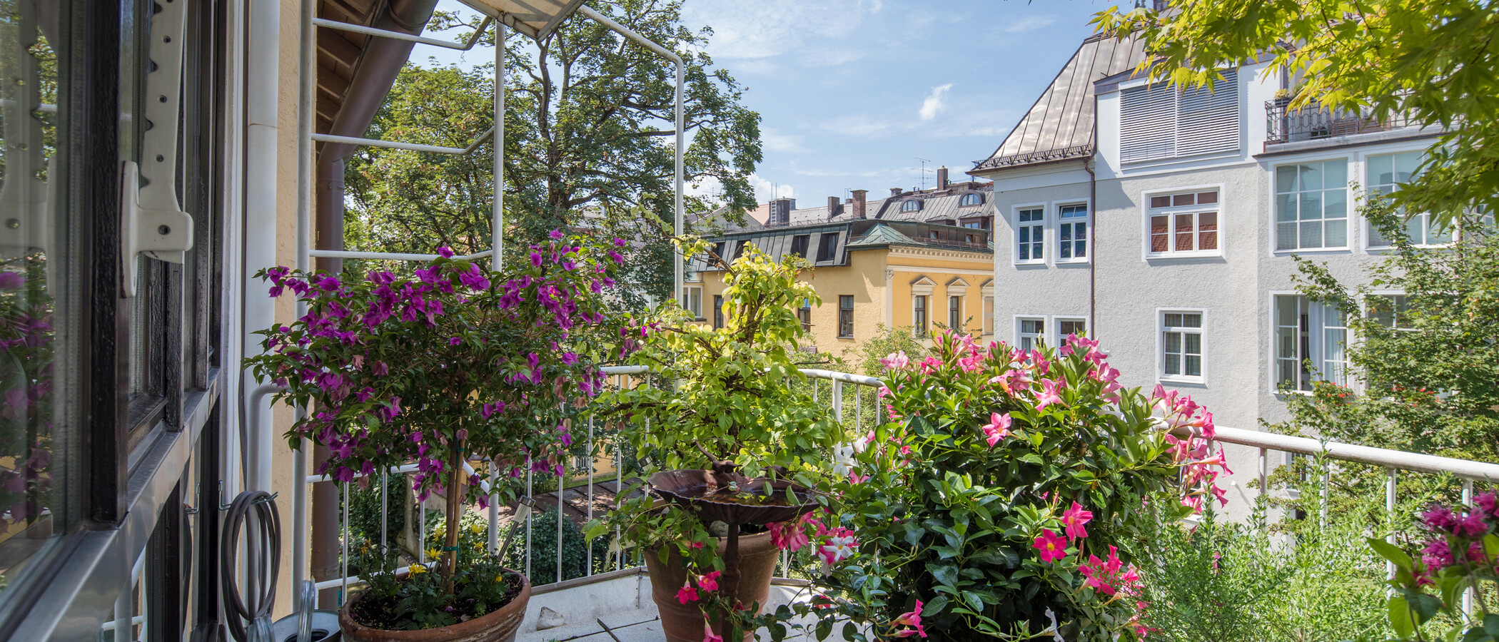 ático con terraza München Schwabing (rechts der Leopoldstraße) 01 balcón 2693