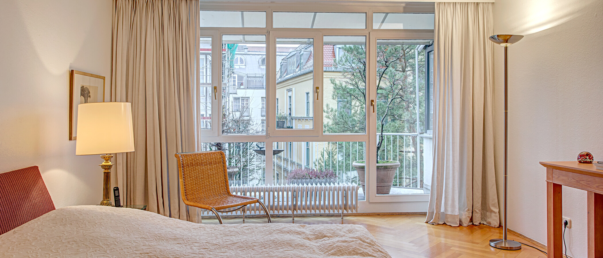 ático con terraza München Schwabing (rechts der Leopoldstraße) 01 dormitorio 2693