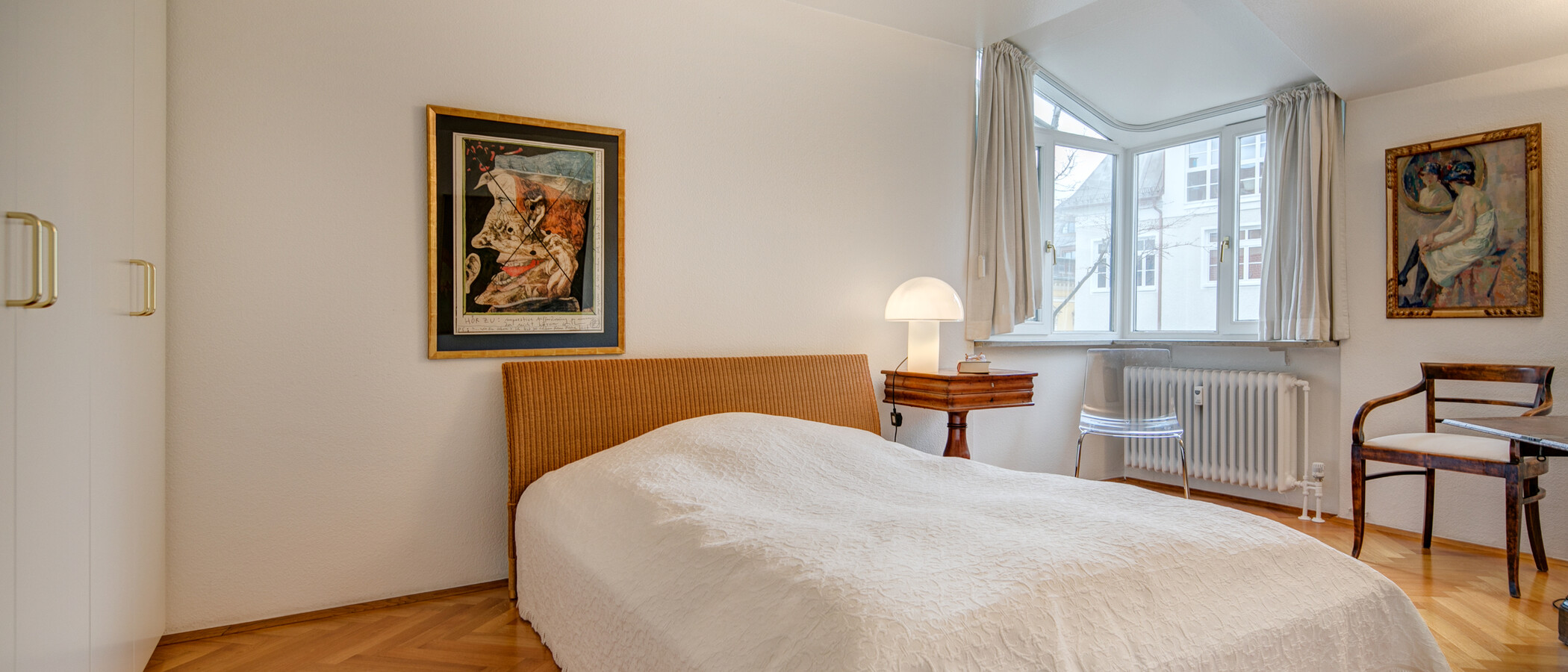 ático con terraza München Schwabing (rechts der Leopoldstraße) 02 2. dormitorio 2693