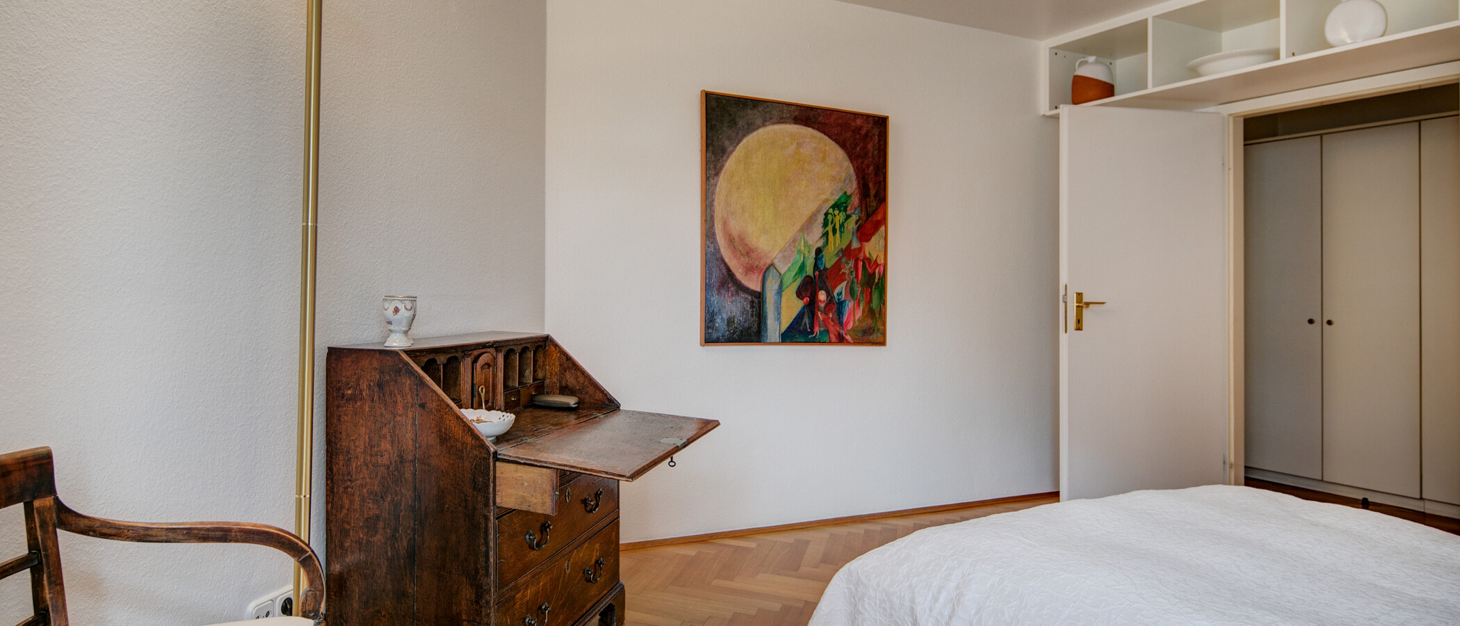 ático con terraza München Schwabing (rechts der Leopoldstraße) 04 2. dormitorio 2693