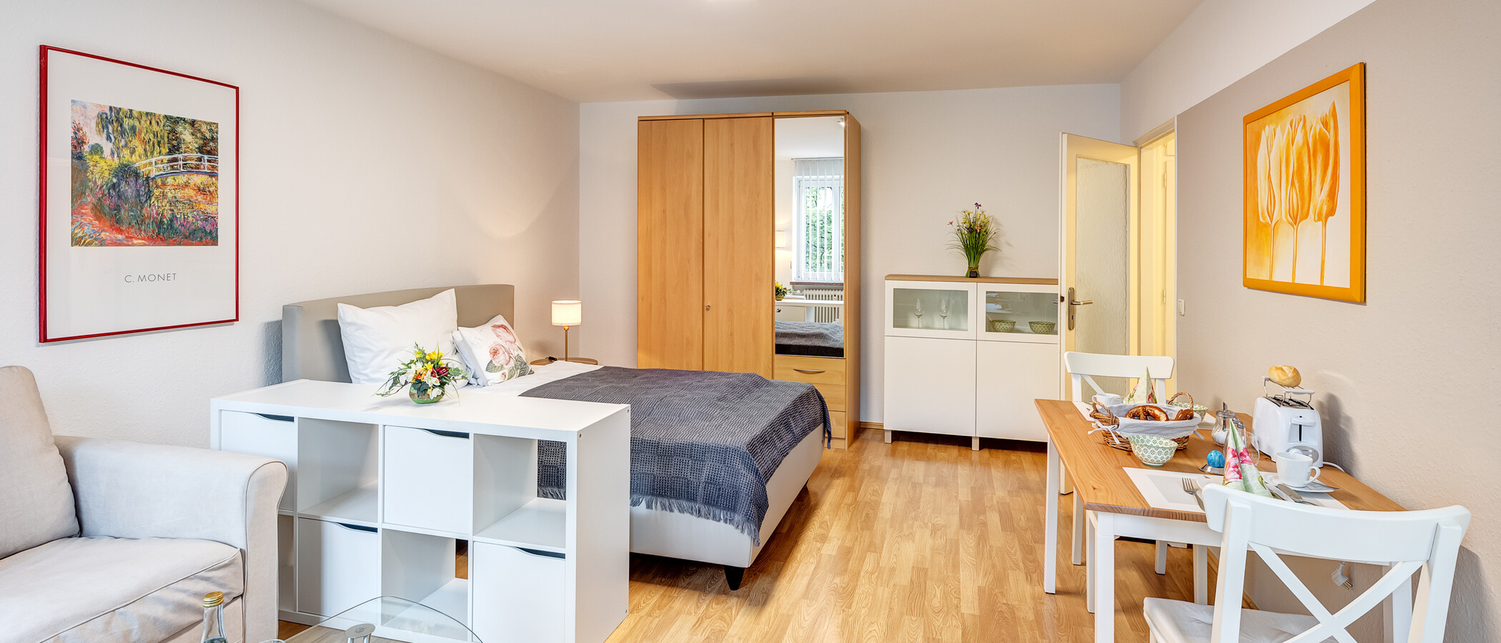 apartamento München Obergiesing 03 zona de día  2729