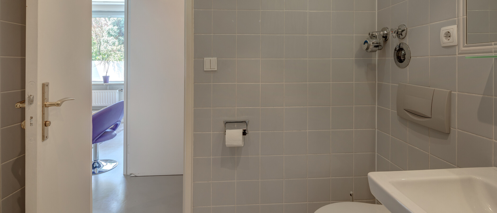 ático con terraza München Neuhausen 03 baño 2774