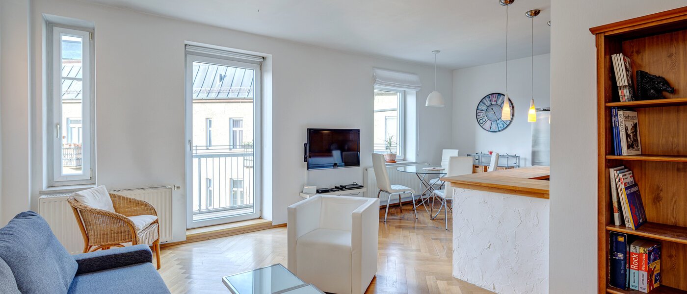 apartamento München Haidhausen 02 zona de día  2886