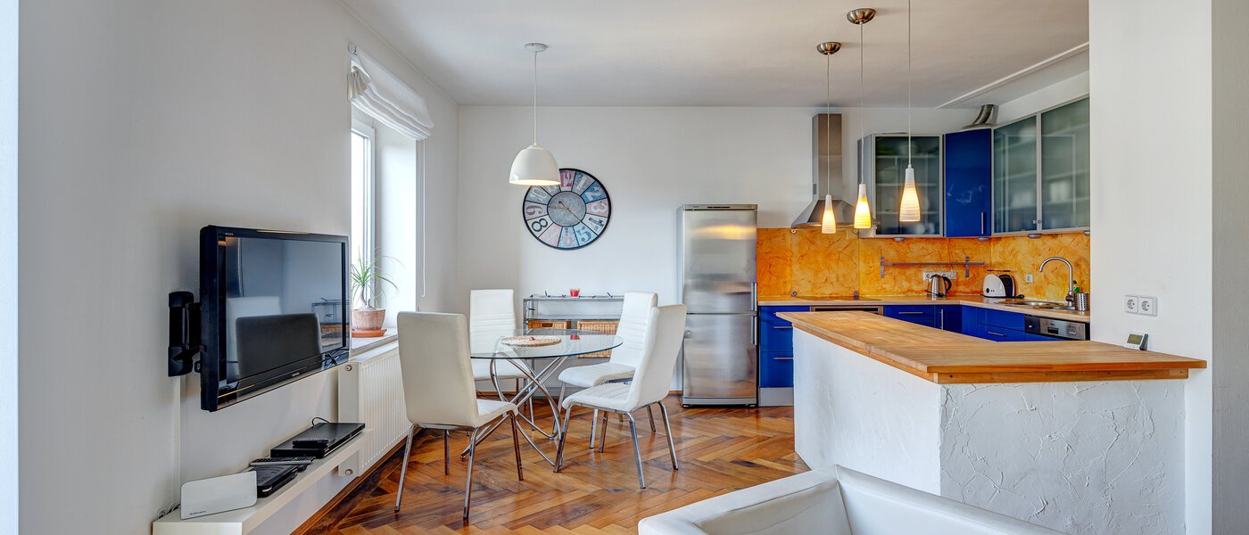 apartamento München Haidhausen 03 zona de día  2886