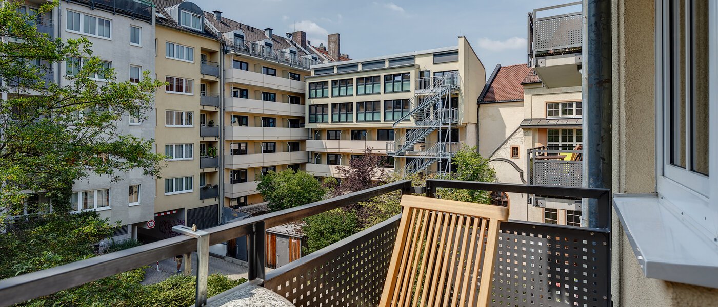 apartamento München Isarvorstadt 01 balcón 2933