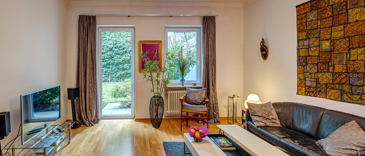 apartamento München Schwabing-West (rund um den Hohenzollernplatz) 01 sala de estar 2993