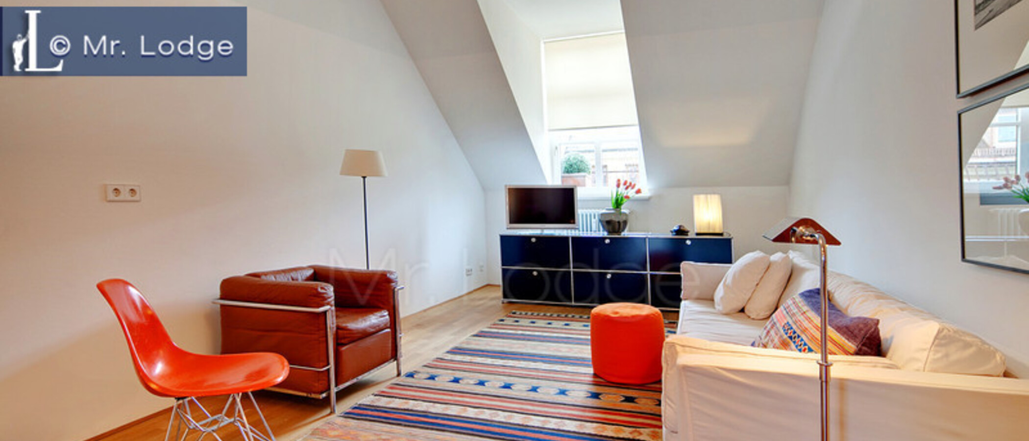 apartamento München Maxvorstadt - Westen 01 2. salón 3075