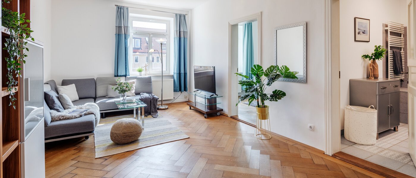 apartamento München Haidhausen 01 sala de estar 308