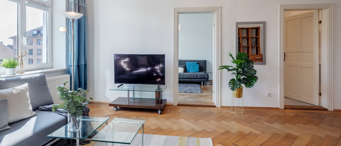 apartamento München Haidhausen 05 sala de estar 308