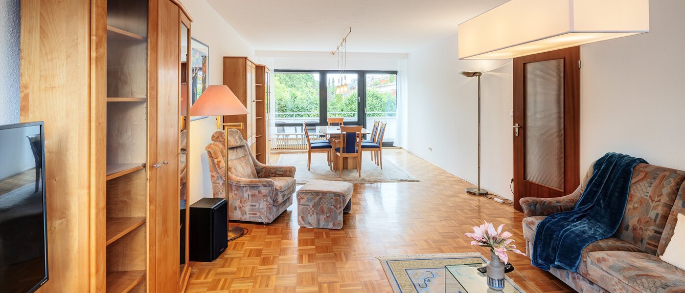 apartamento München Harlaching 02 sala de estar 3096