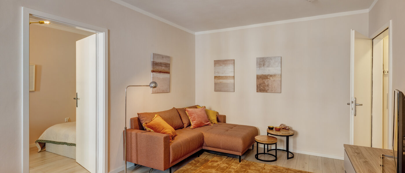 apartamento München Schwabing (links der Leopoldstraße) 03 sala de estar 3177