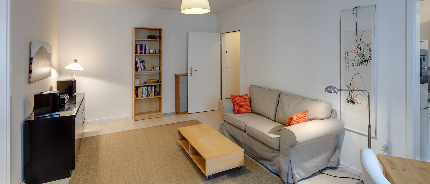 apartamento München Schwabing (links der Leopoldstraße) 04 sala de estar 3177