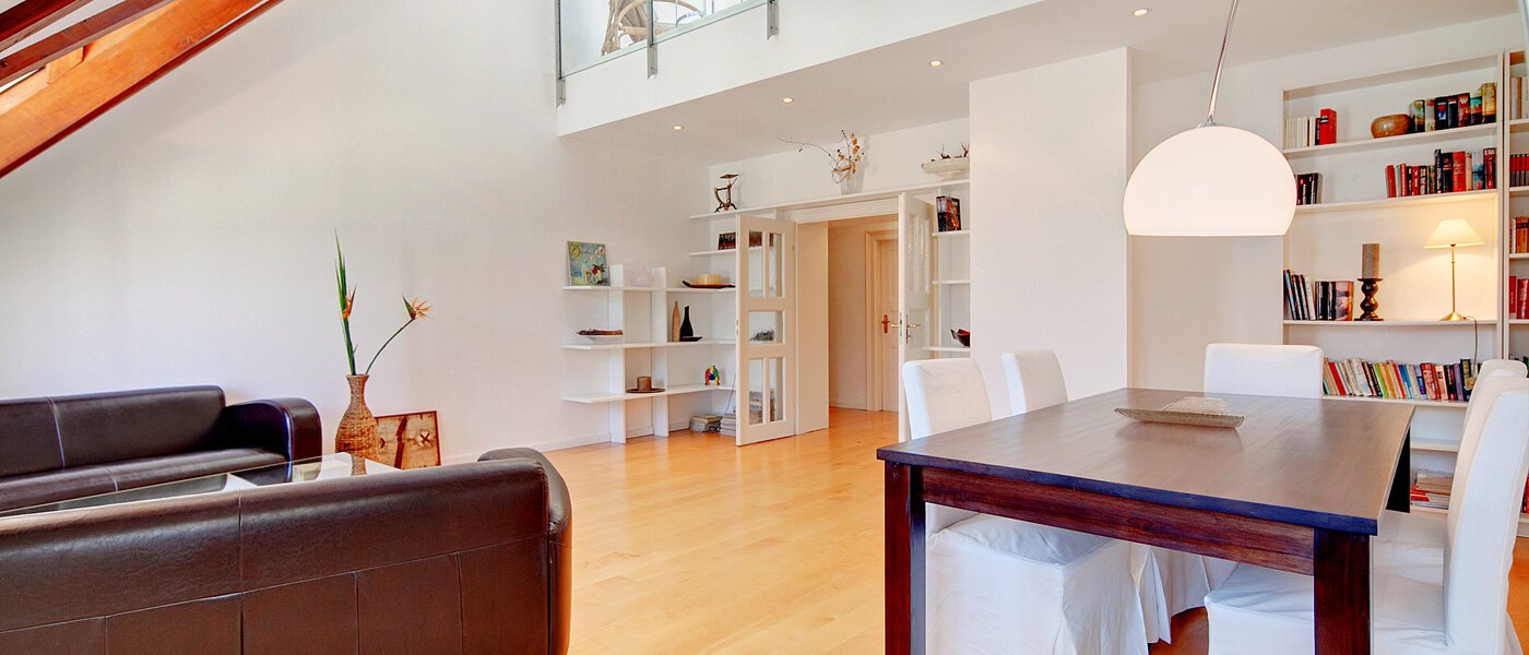 dúplex München Haidhausen 03 zona de día  3184