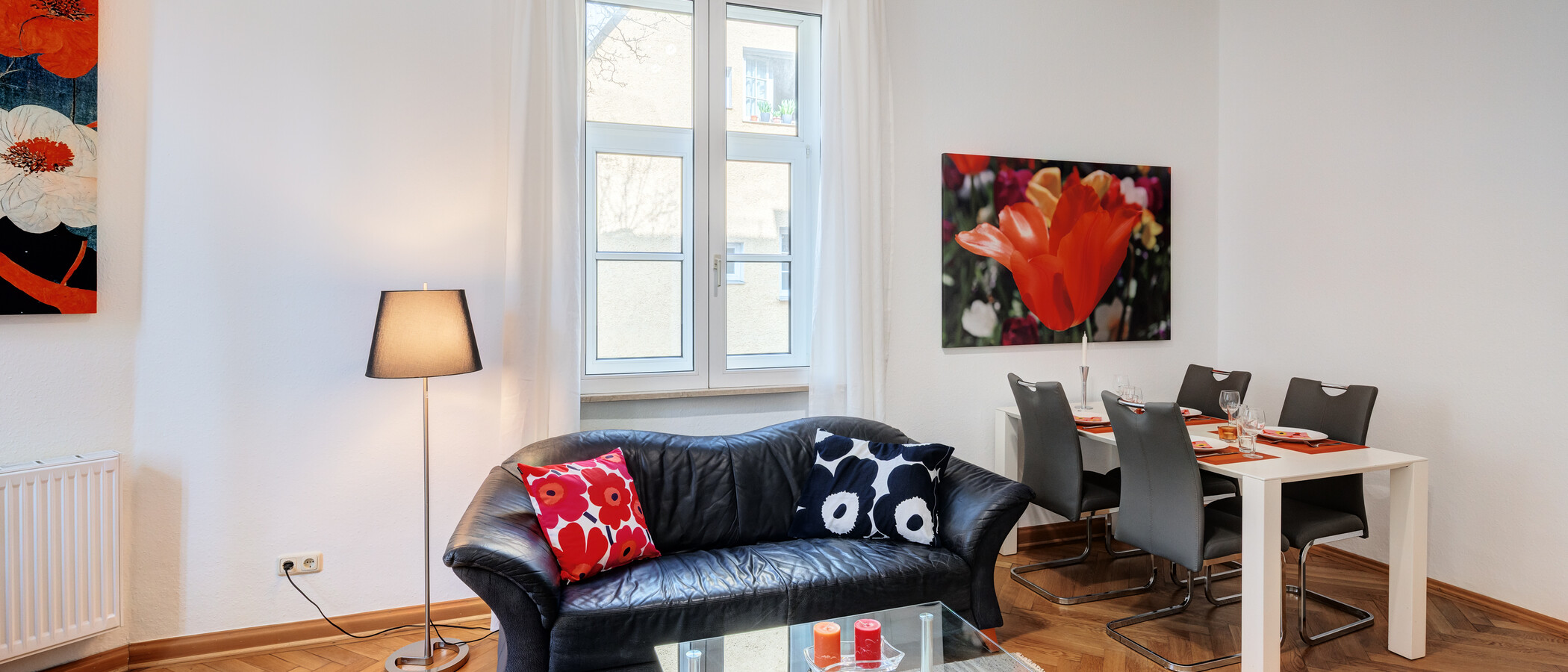 apartamento München Schwabing (rechts der Leopoldstraße) 02 sala de estar 319