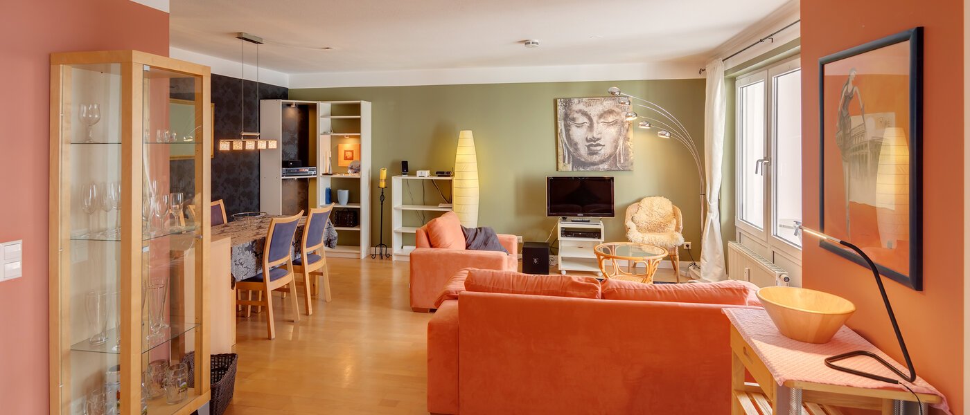 apartamento München Neuhausen 01 zona de día  3288