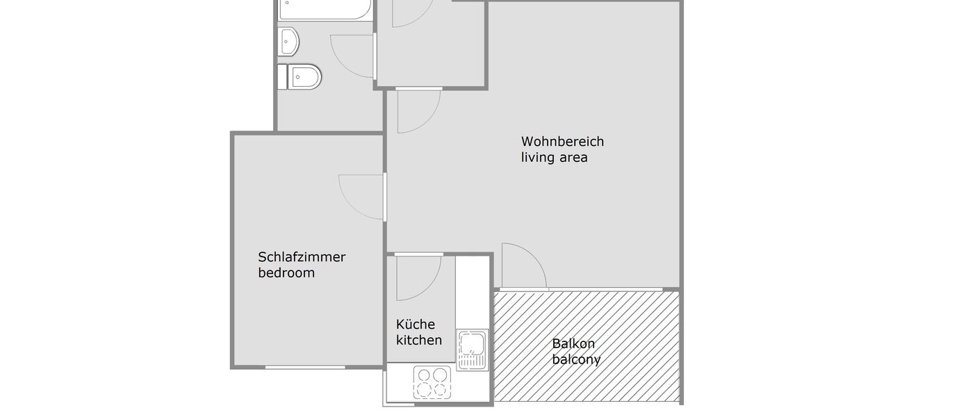 apartamento München Neuhausen 01 plano 3288
