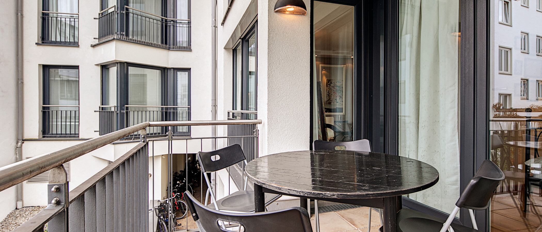 apartamento München Maxvorstadt - Westen 01 balcón 3355